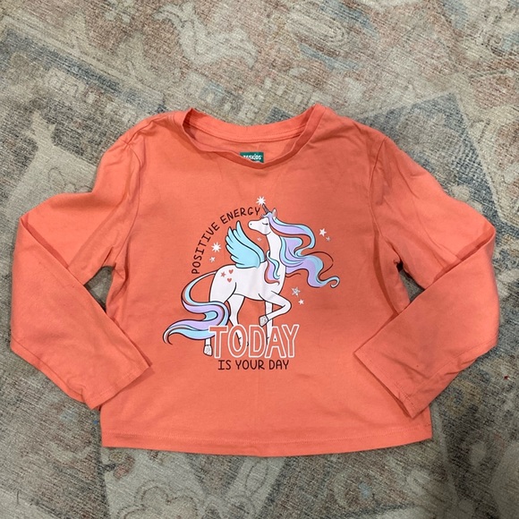 Unicorn long sleeve, size 6 - Picture 1 of 2